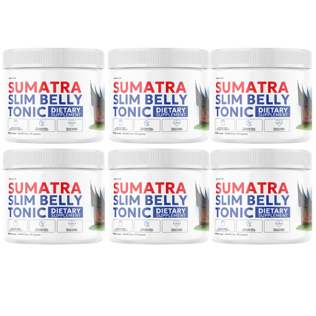Sumatra Slim Belly Tonic - Dietary Supplement (6 Pack)